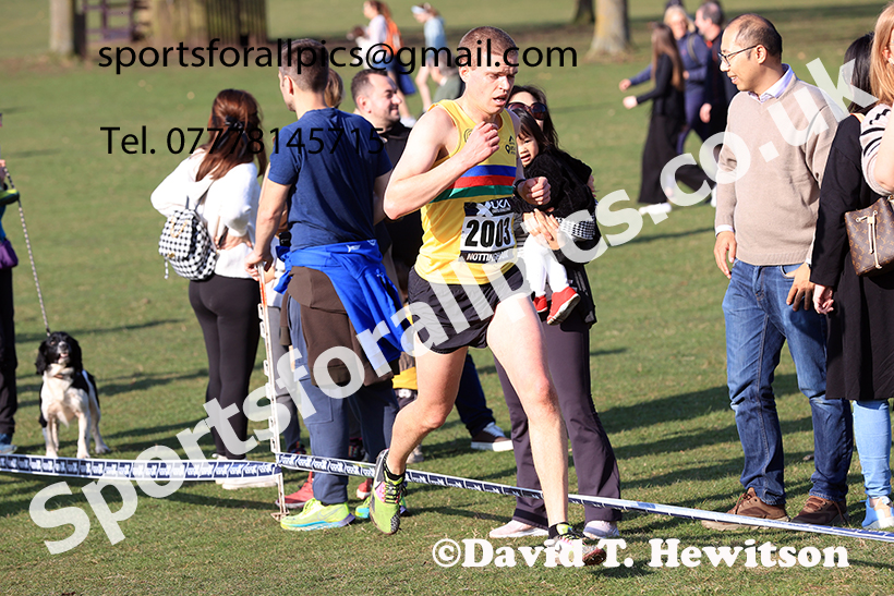 Senior mens 2025 UK CAU Inter Counties Cross Country Champs., Wollaton Park, Nottingham. Photo: David T. Hewitson/Sports for All Pics